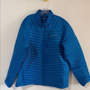 Eddie Bauer Vibrant Blue Quilted Jacket